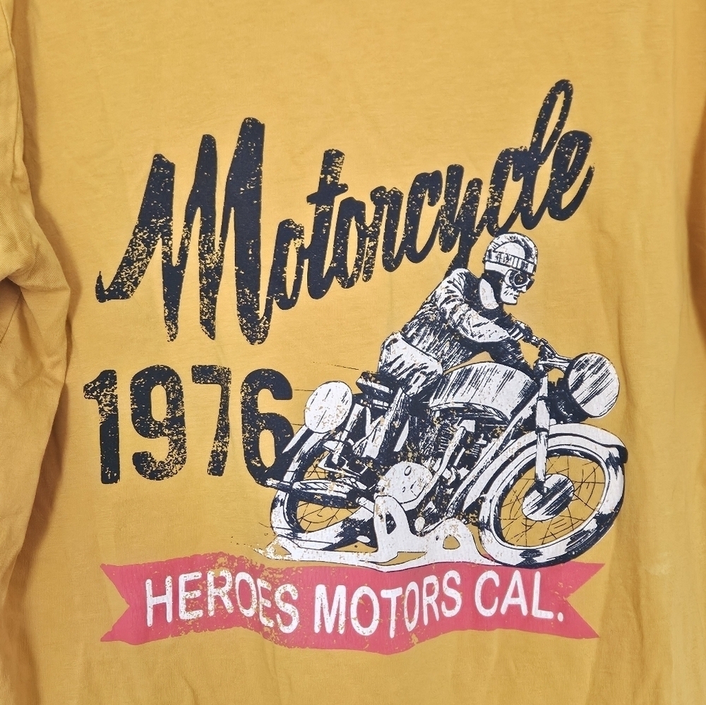 Heroes Motors California T- Shirt Size Medium EUC - Picture 3 of 6